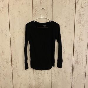 Loft black long sleeve